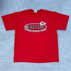 Vintage Kansas City Chiefs Joe Montana T Shirt 90s